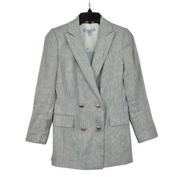 ANTONIO MELANI Jackets & Blazers - Antonio Melani Women’s Size 0 Striped Button Blazer Business Jacket (59)
